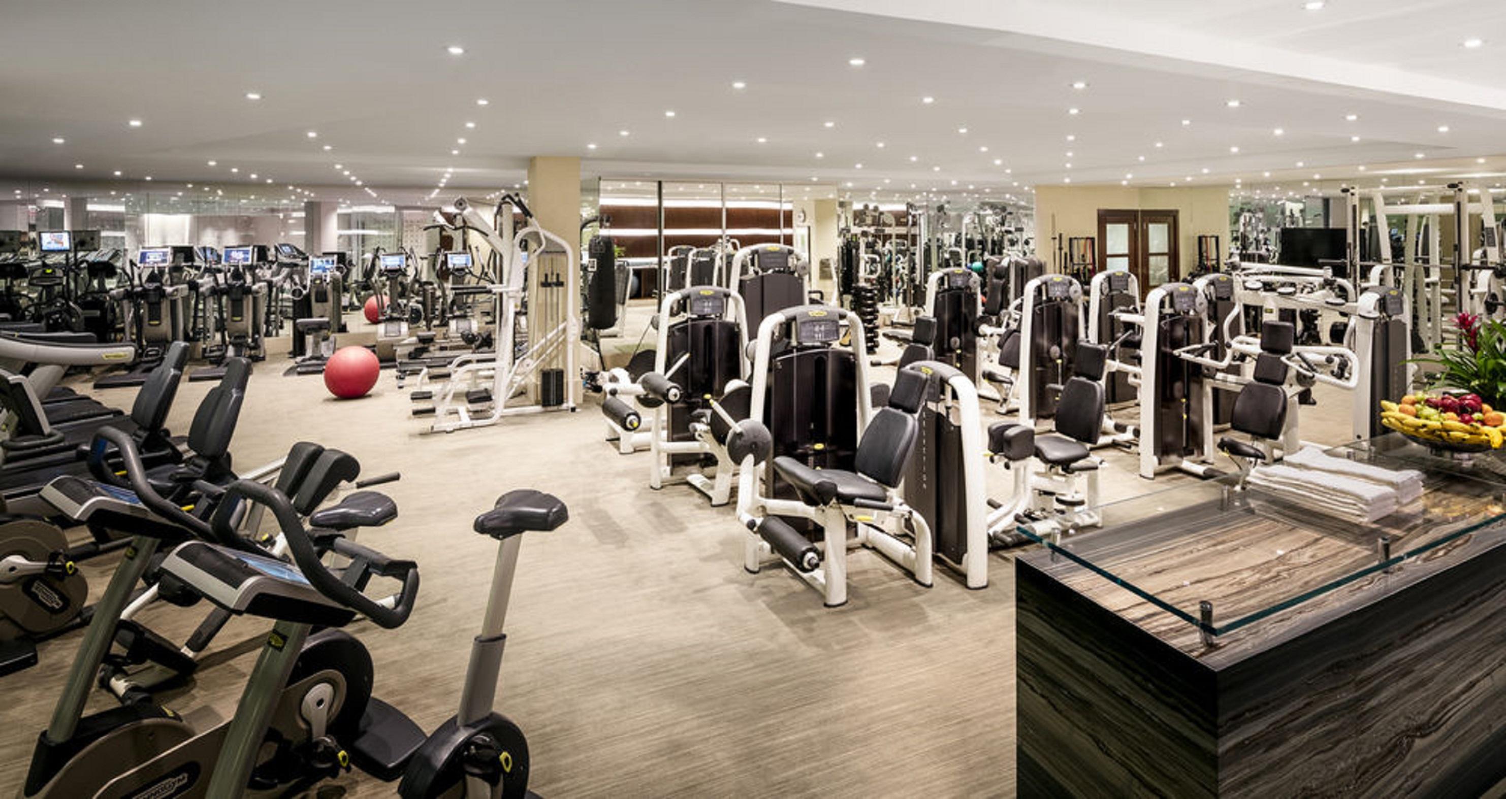 ทรัมป์ อินเตอร์เนชั่นแนล โฮเทล แอนด์ ทาวเวอร์ นิวยอร์ก Hotel ภายนอก รูปภาพ The gym at The Dorchester