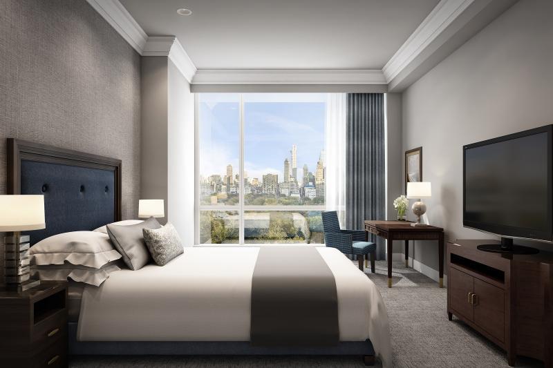 ทรัมป์ อินเตอร์เนชั่นแนล โฮเทล แอนด์ ทาวเวอร์ นิวยอร์ก Hotel ภายนอก รูปภาพ A rendering of a guest room