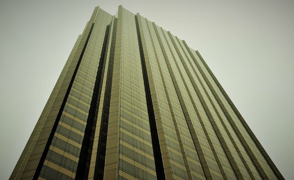 ทรัมป์ อินเตอร์เนชั่นแนล โฮเทล แอนด์ ทาวเวอร์ นิวยอร์ก Hotel ภายนอก รูปภาพ The Bank of Tokyo-Mitsubishi UFJ headquarters in Tokyo
